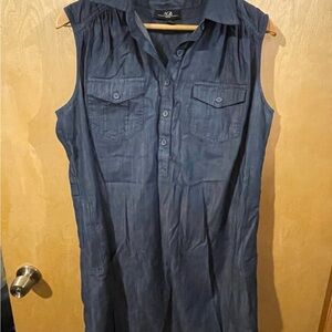AGB Navy Sleeveless Men's Shirt